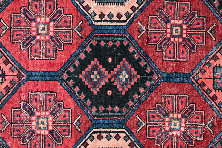 red Runner rug 3' 4" x 9' 11"