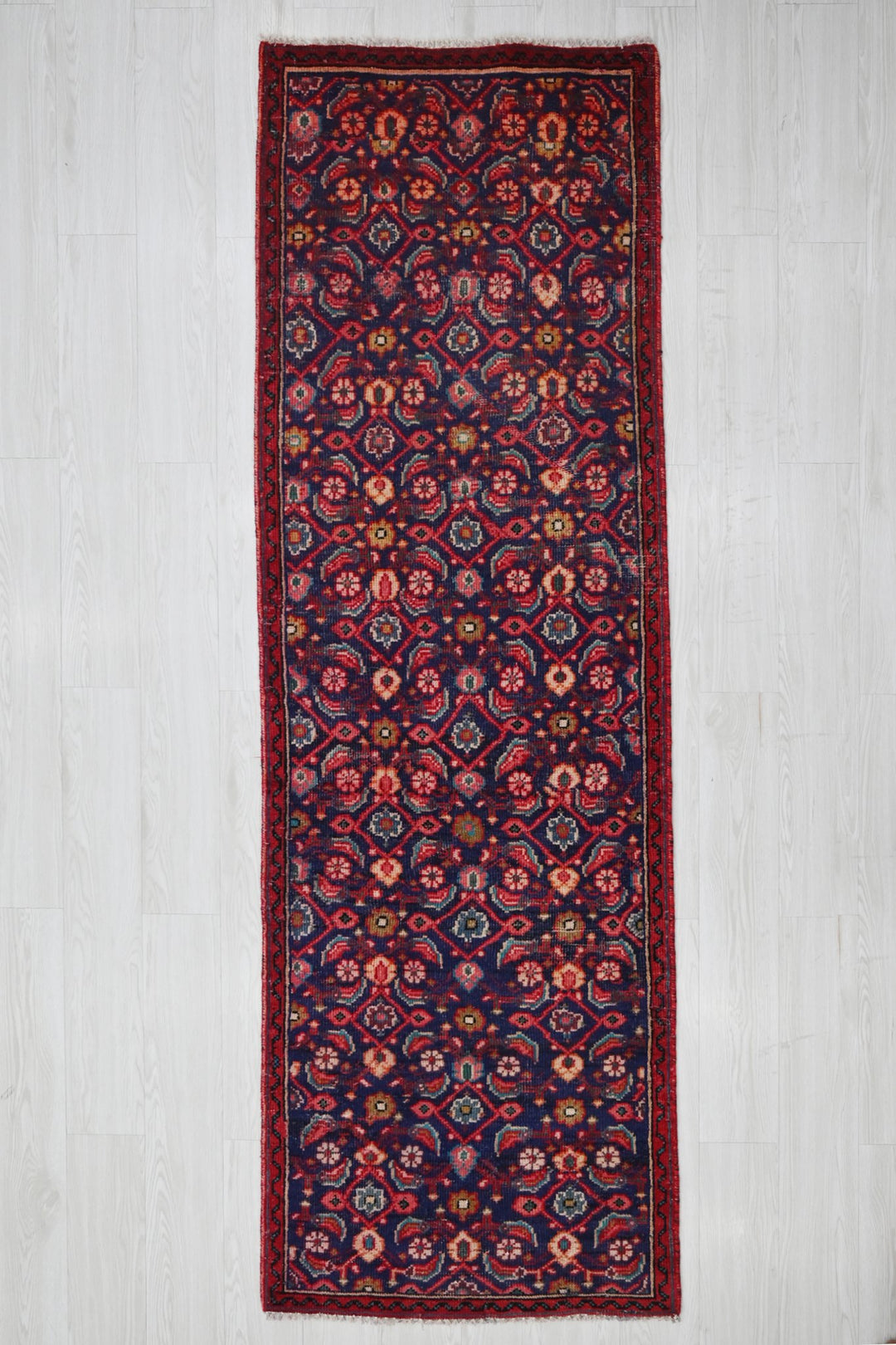 blue Runner rug 2' 7" x 8' 4"