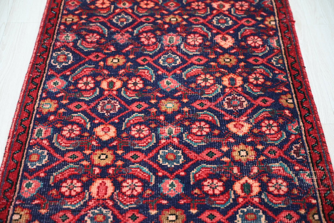 blue Runner rug 2' 7" x 8' 4"
