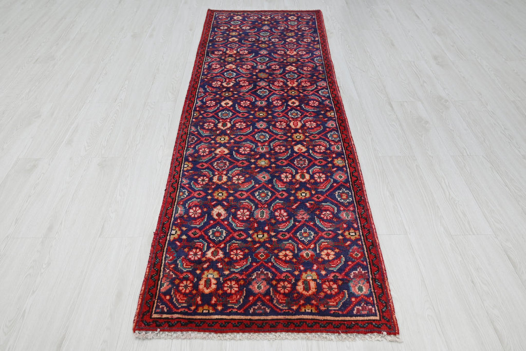 blue Runner rug 2' 7" x 8' 4"