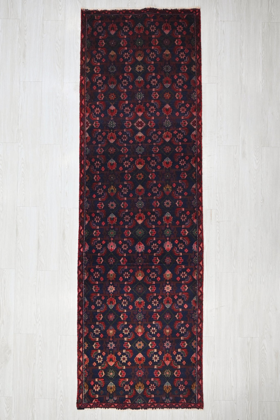 blue Runner rug 2' 9" x 9' 5"