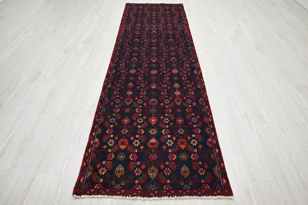 blue Runner rug 2' 9" x 9' 5"