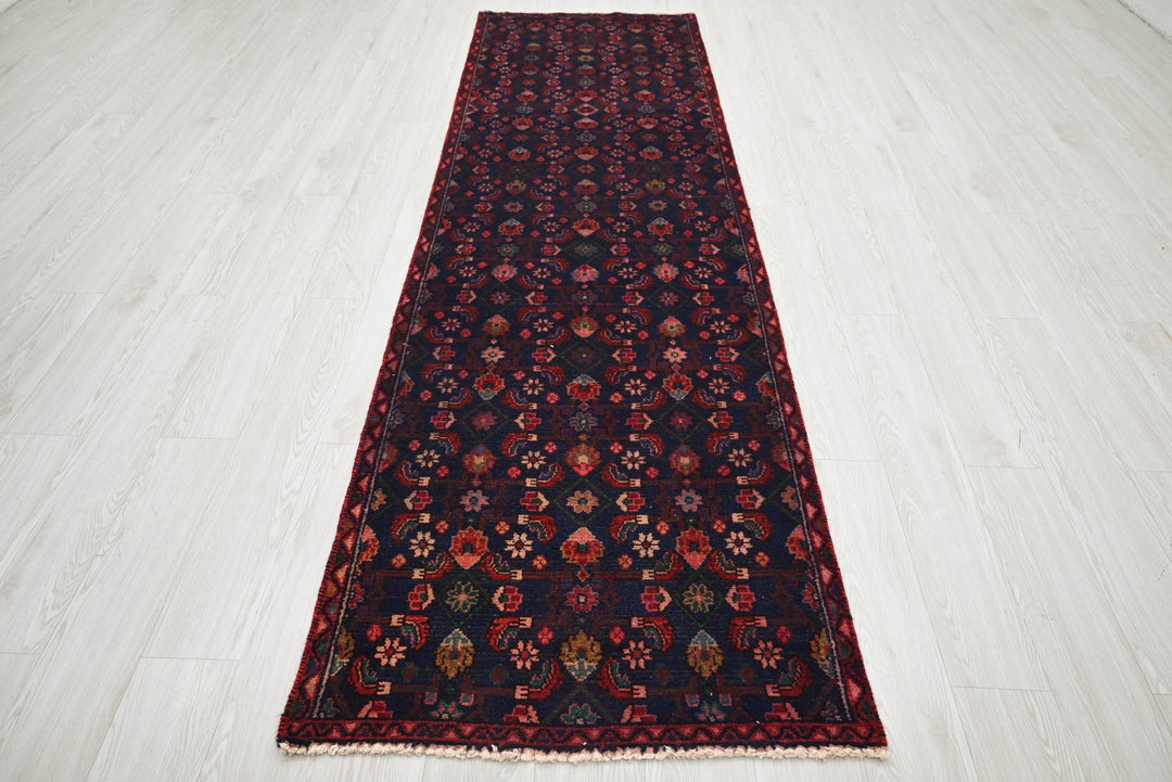 blue Runner rug 2' 9" x 9' 5"