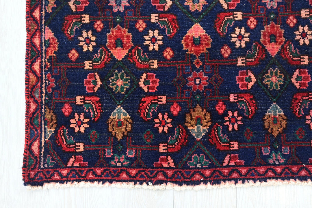 blue Runner rug 2' 9" x 9' 5"