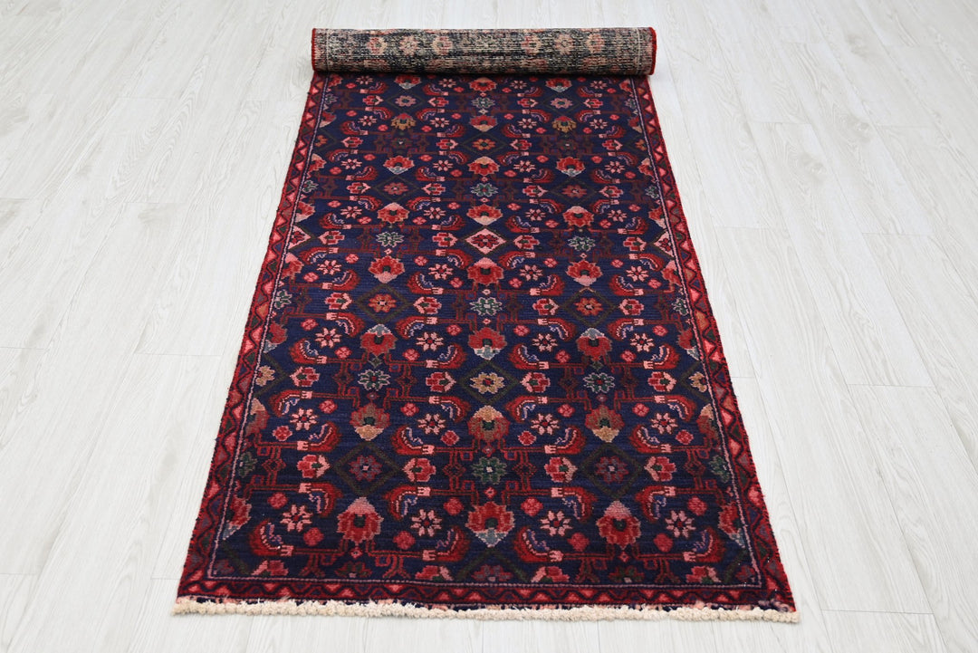 blue Runner rug 2' 9" x 9' 5"