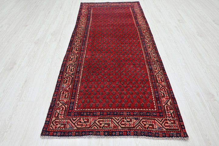 red Runner rug 3' 3" x 8' 1"