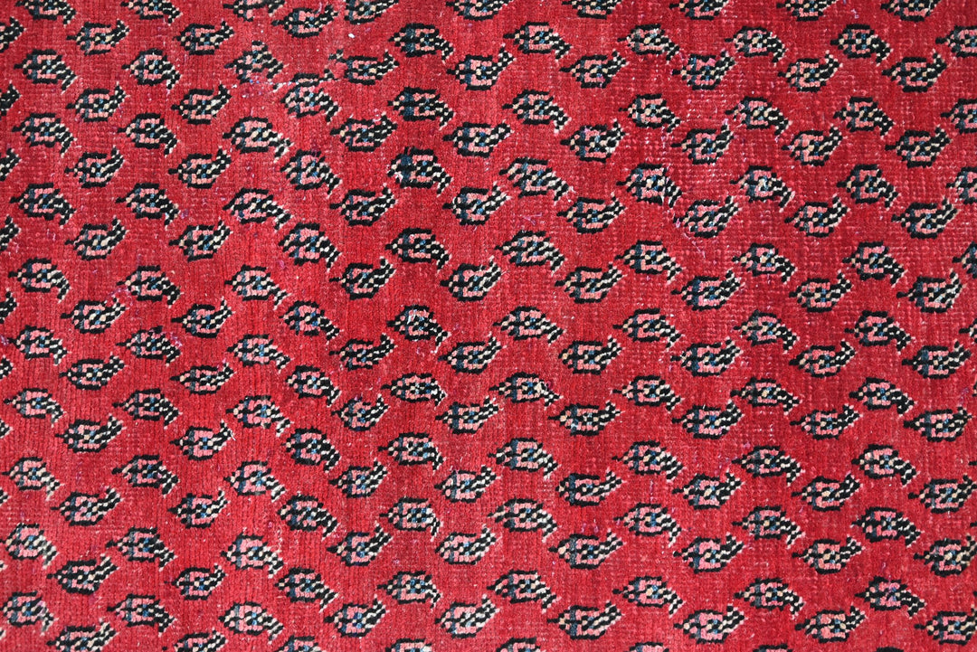 red Runner rug 3' 3" x 8' 1"