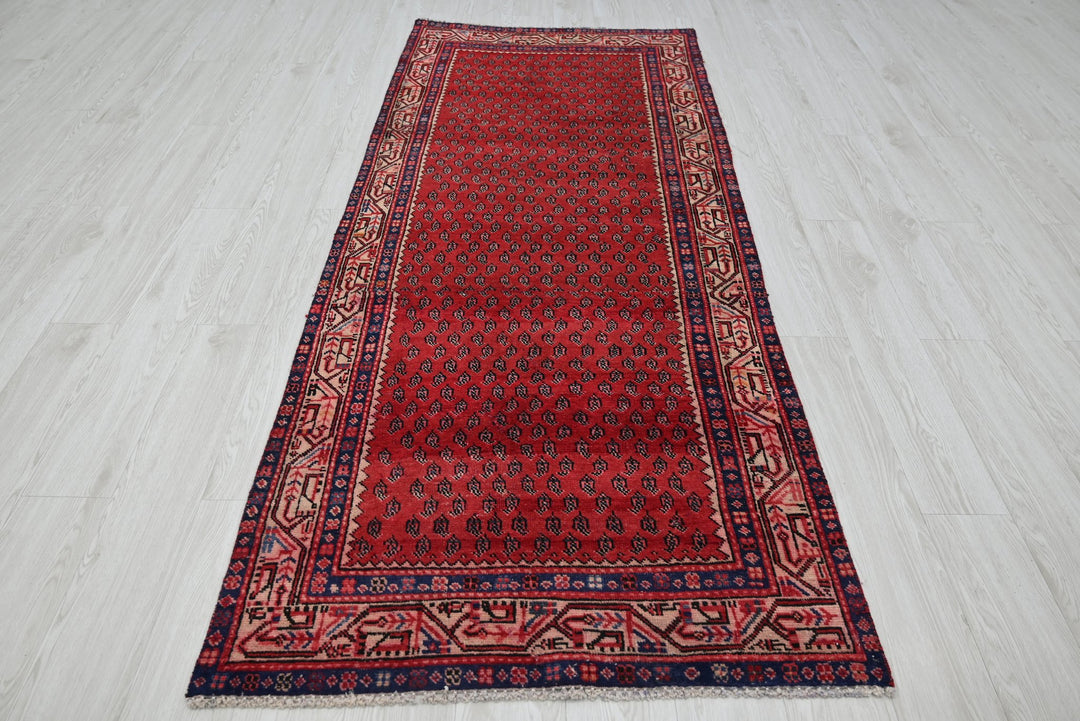 red Runner rug 3' 3" x 8' 1"