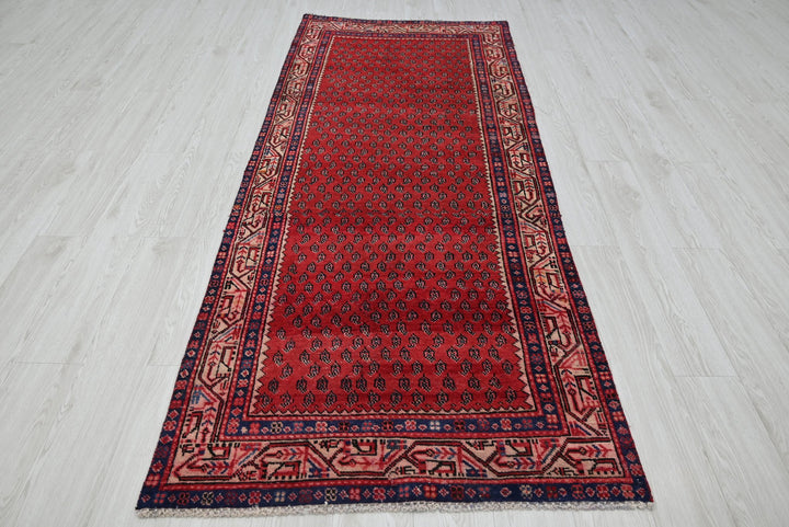 red Runner rug 3' 3" x 8' 1"