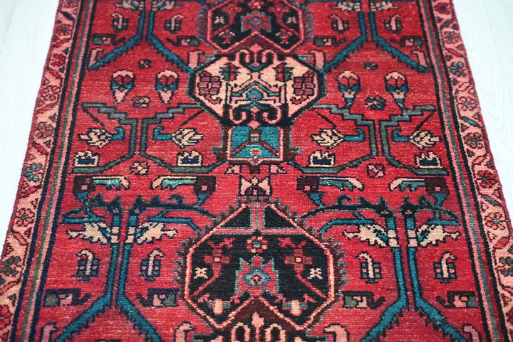 red Runner rug 2' 6" x 10' 8"
