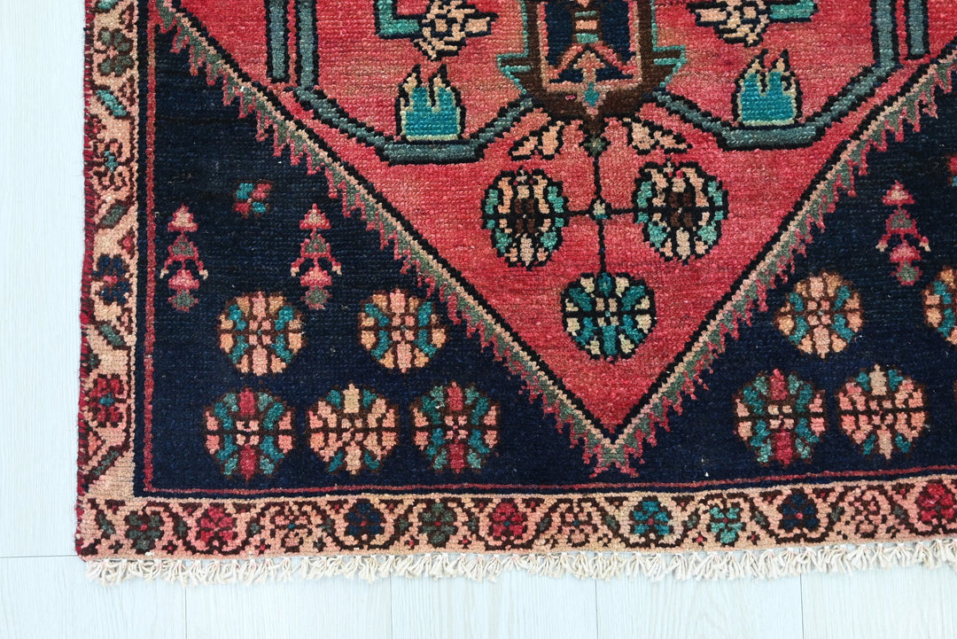 red Runner rug 2' 6" x 10' 8"
