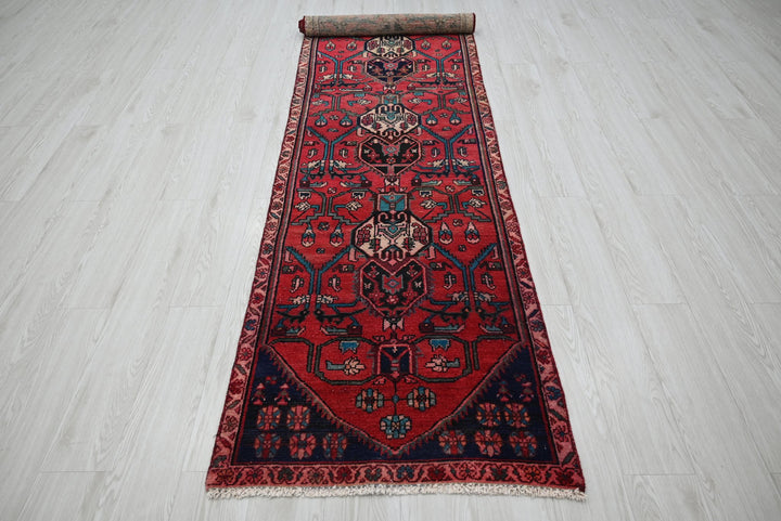 red Runner rug 2' 6" x 10' 8"