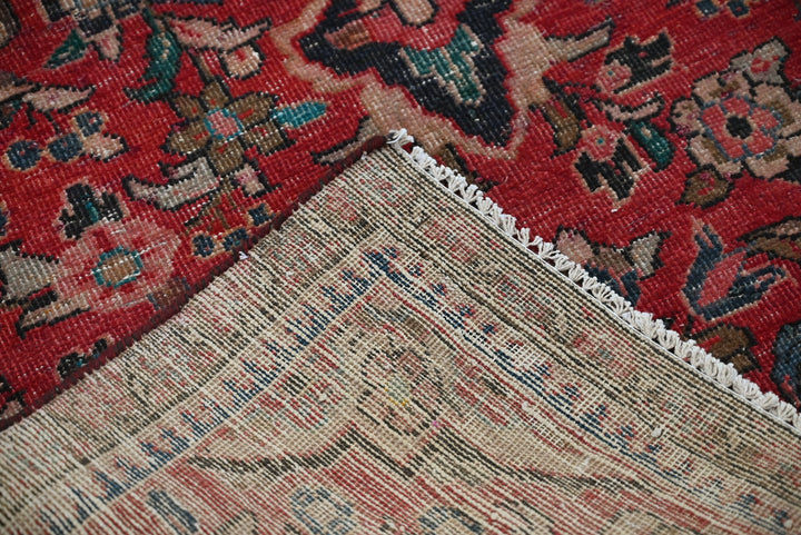 red Runner rug 3' 7" x 9' 10"