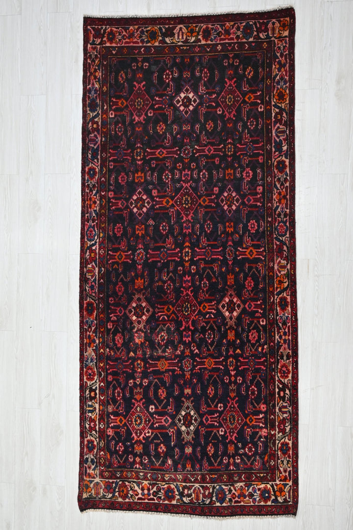 blue Medium rug 3' 10" x 9' 1"
