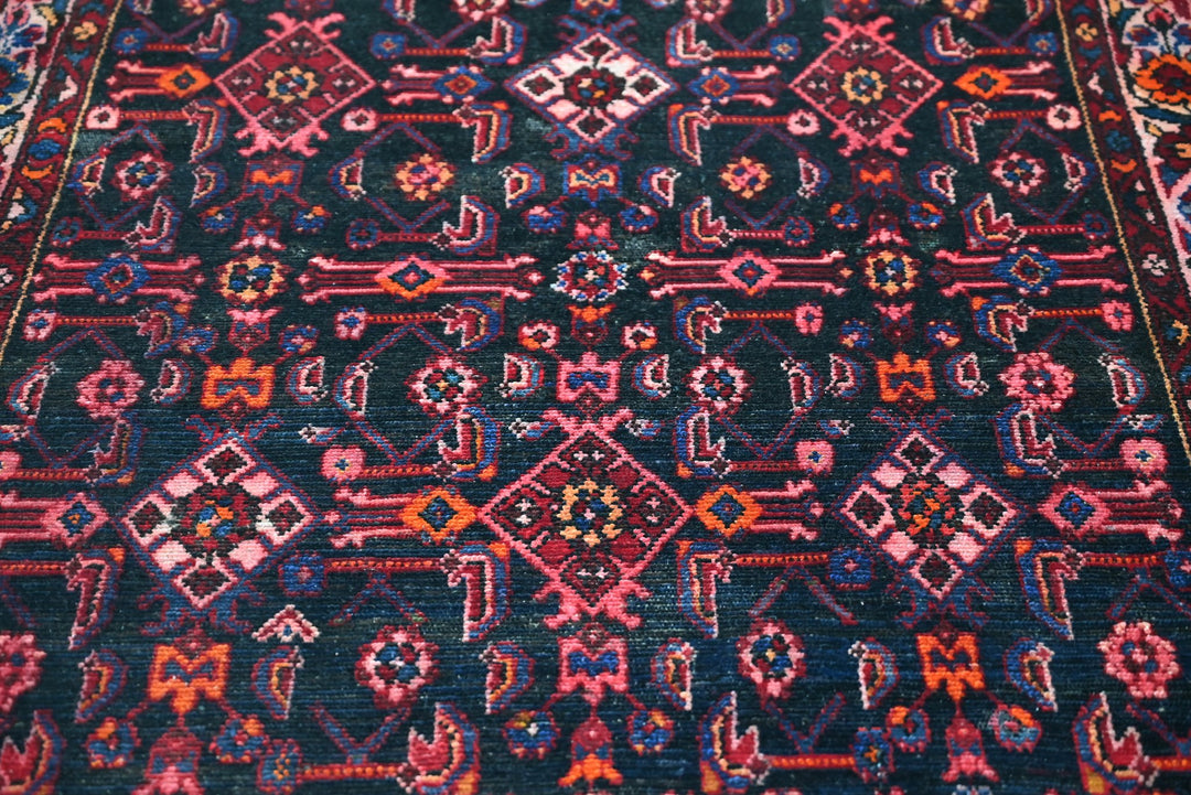 blue Medium rug 3' 10" x 9' 1"
