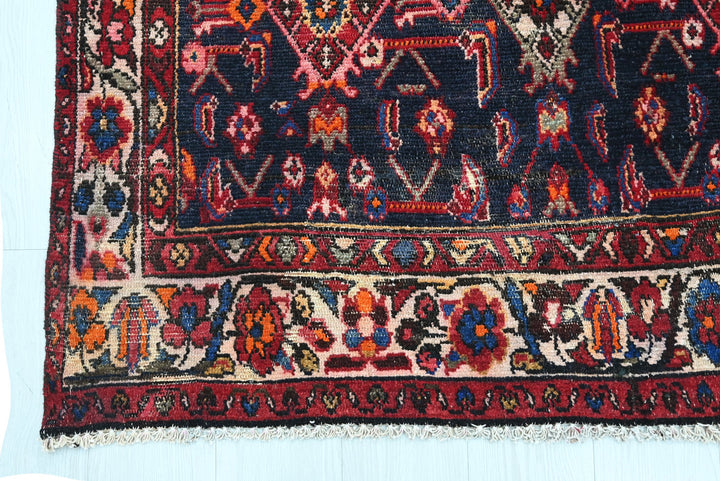 blue Medium rug 3' 10" x 9' 1"