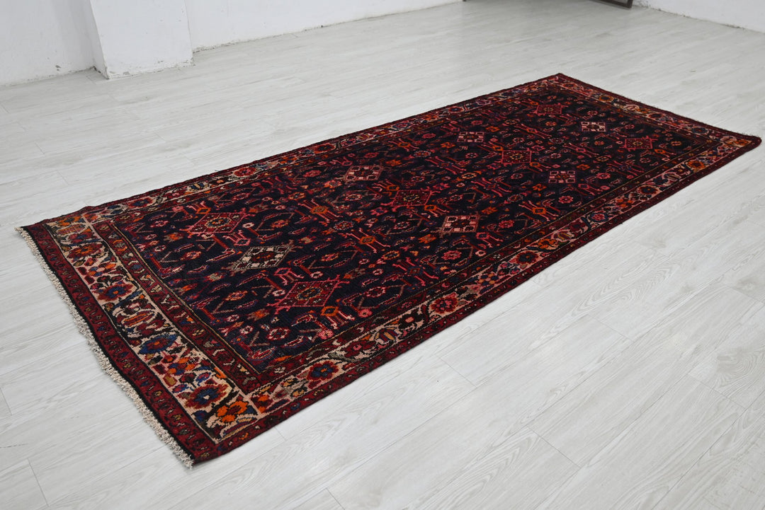blue Medium rug 3' 10" x 9' 1"