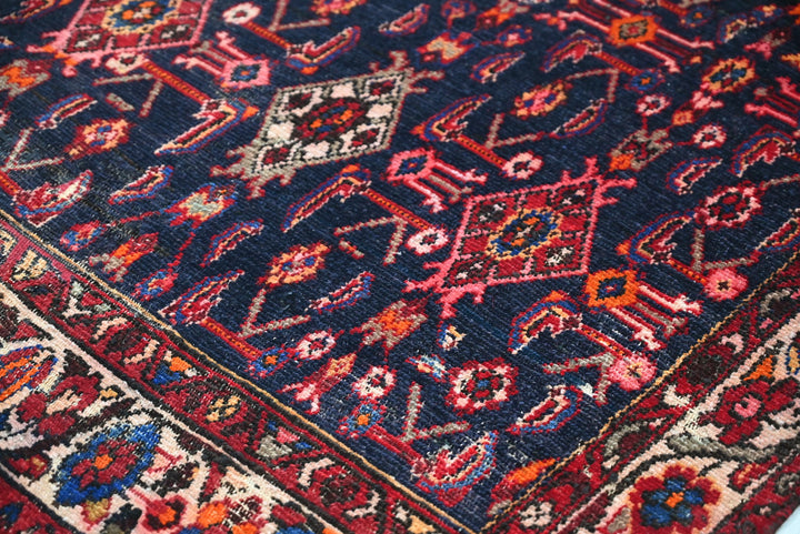 blue Medium rug 3' 10" x 9' 1"