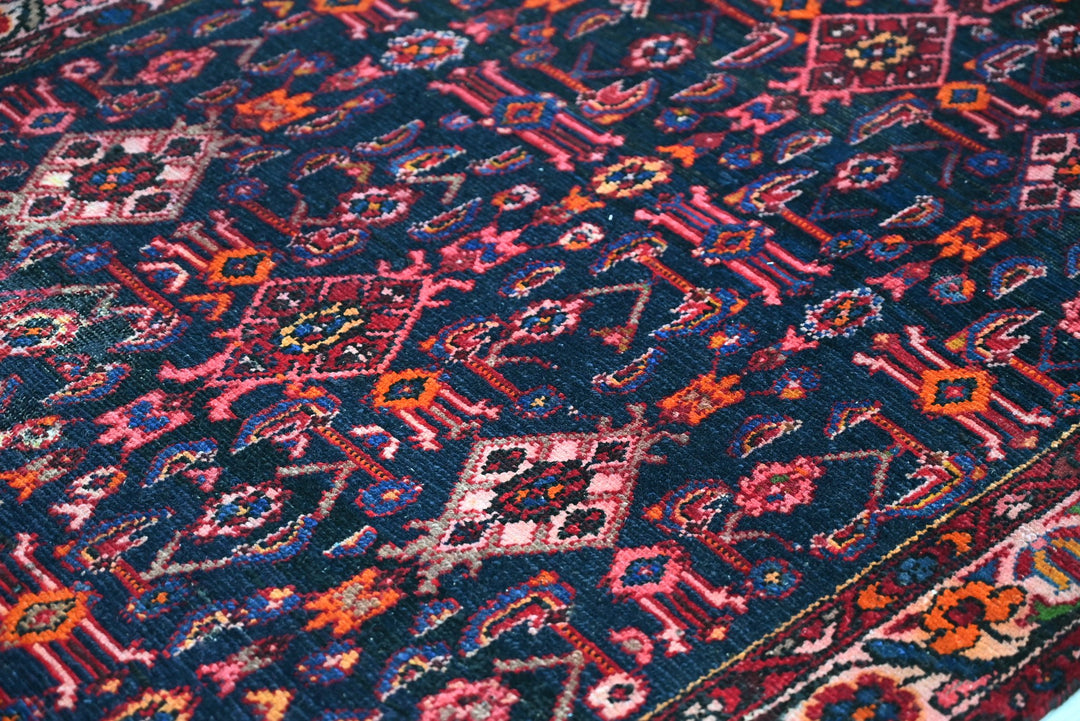 blue Medium rug 3' 10" x 9' 1"