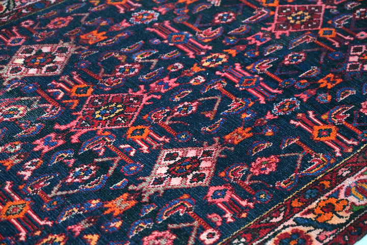 blue Medium rug 3' 10" x 9' 1"