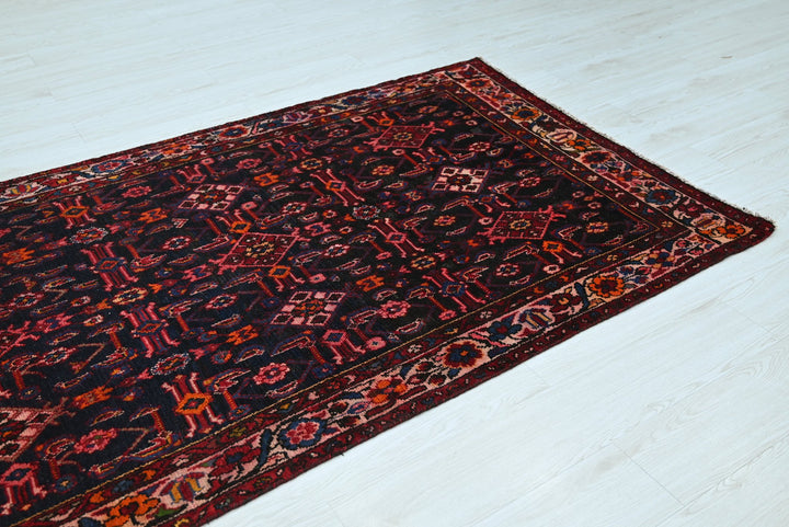 blue Medium rug 3' 10" x 9' 1"