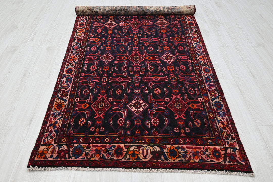 blue Medium rug 3' 10" x 9' 1"