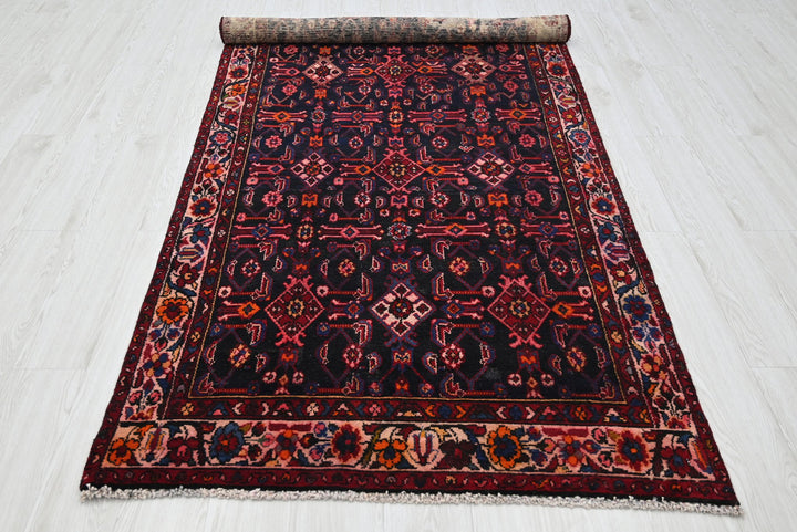 blue Medium rug 3' 10" x 9' 1"