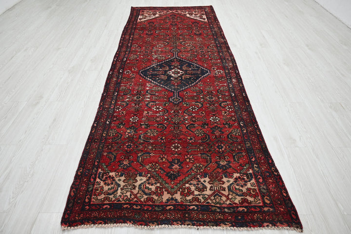 red Runner rug 3' 9" x 10' 3"