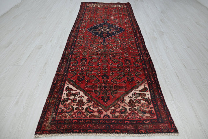 red Runner rug 3' 9" x 10' 3"