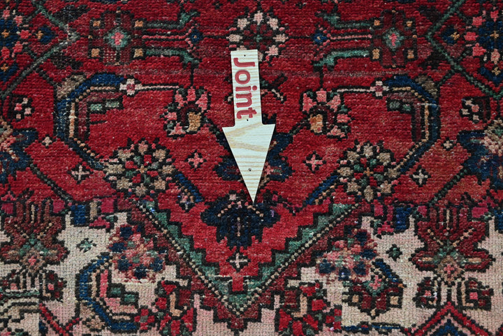red Runner rug 3' 9" x 10' 3"
