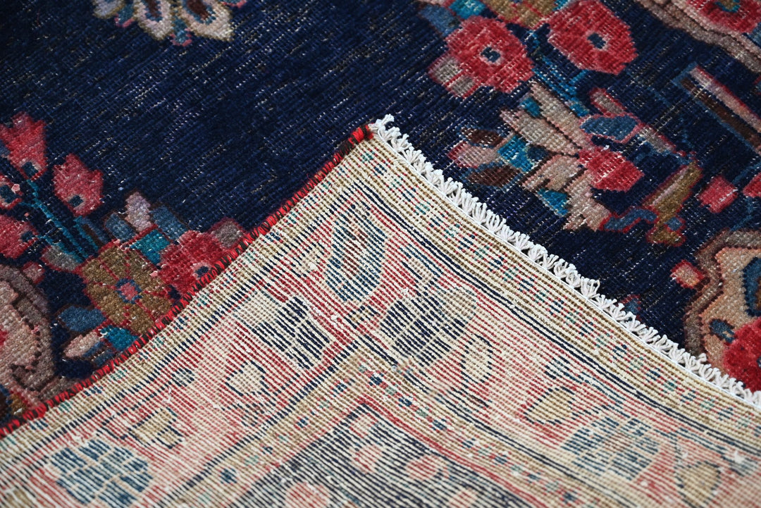 blue Runner rug 3' 7" x 9' 6"