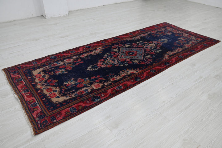 blue Runner rug 3' 7" x 9' 6"
