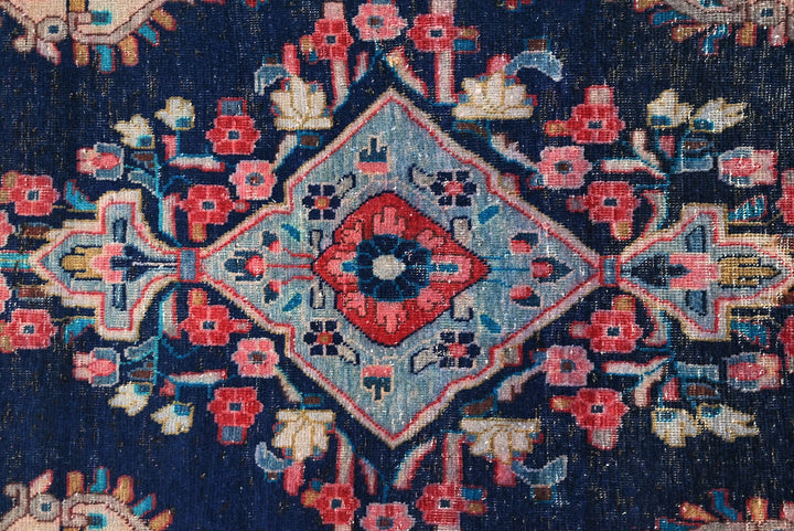 blue Runner rug 3' 7" x 9' 6"