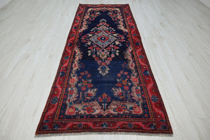 blue Runner rug 3' 7" x 9' 6"