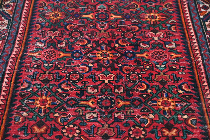 red Runner rug 3' 6" x 10' 4"