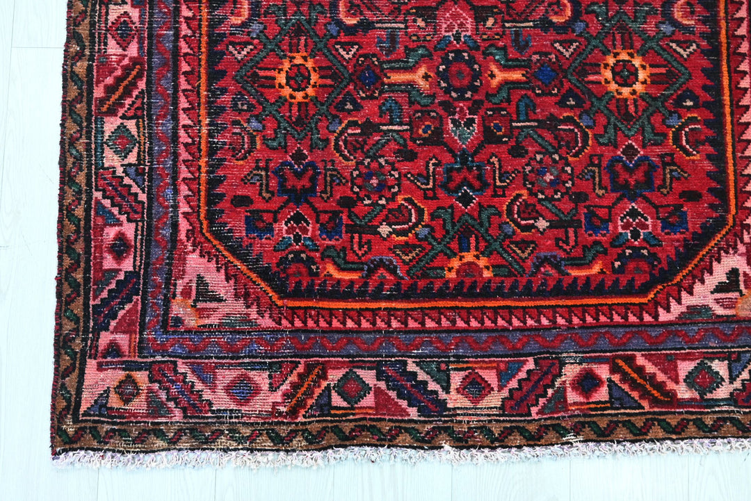 red Runner rug 3' 6" x 10' 4"