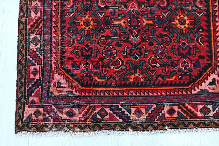 red Runner rug 3' 6" x 10' 4"