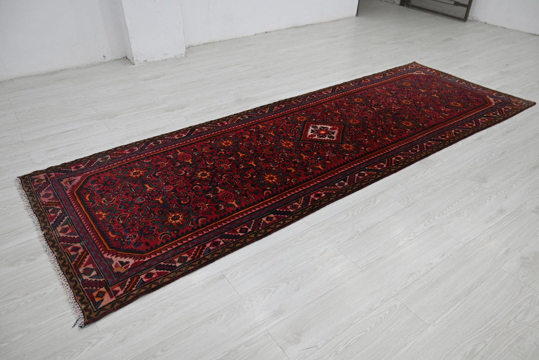 red Runner rug 3' 6" x 10' 4"