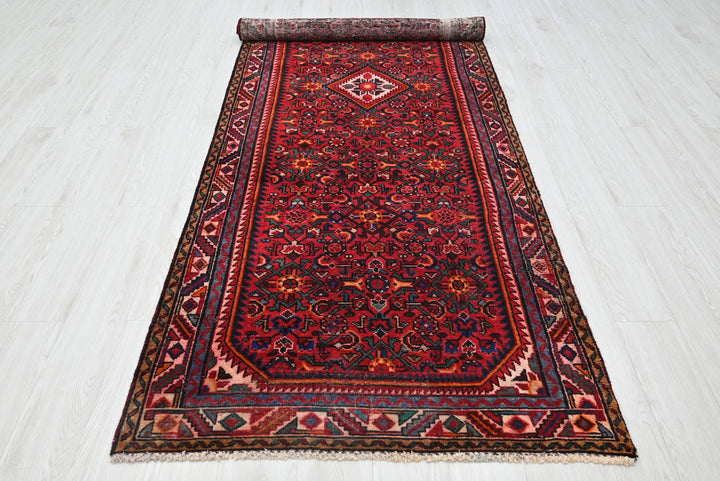 red Runner rug 3' 6" x 10' 4"