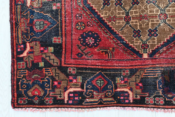 brown Runner rug 3' 9" x 10' 0"