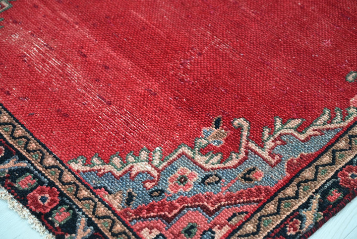 red Runner rug 3' 3" x 9' 8"