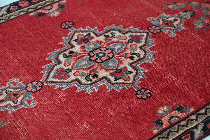 red Runner rug 3' 3" x 9' 8"