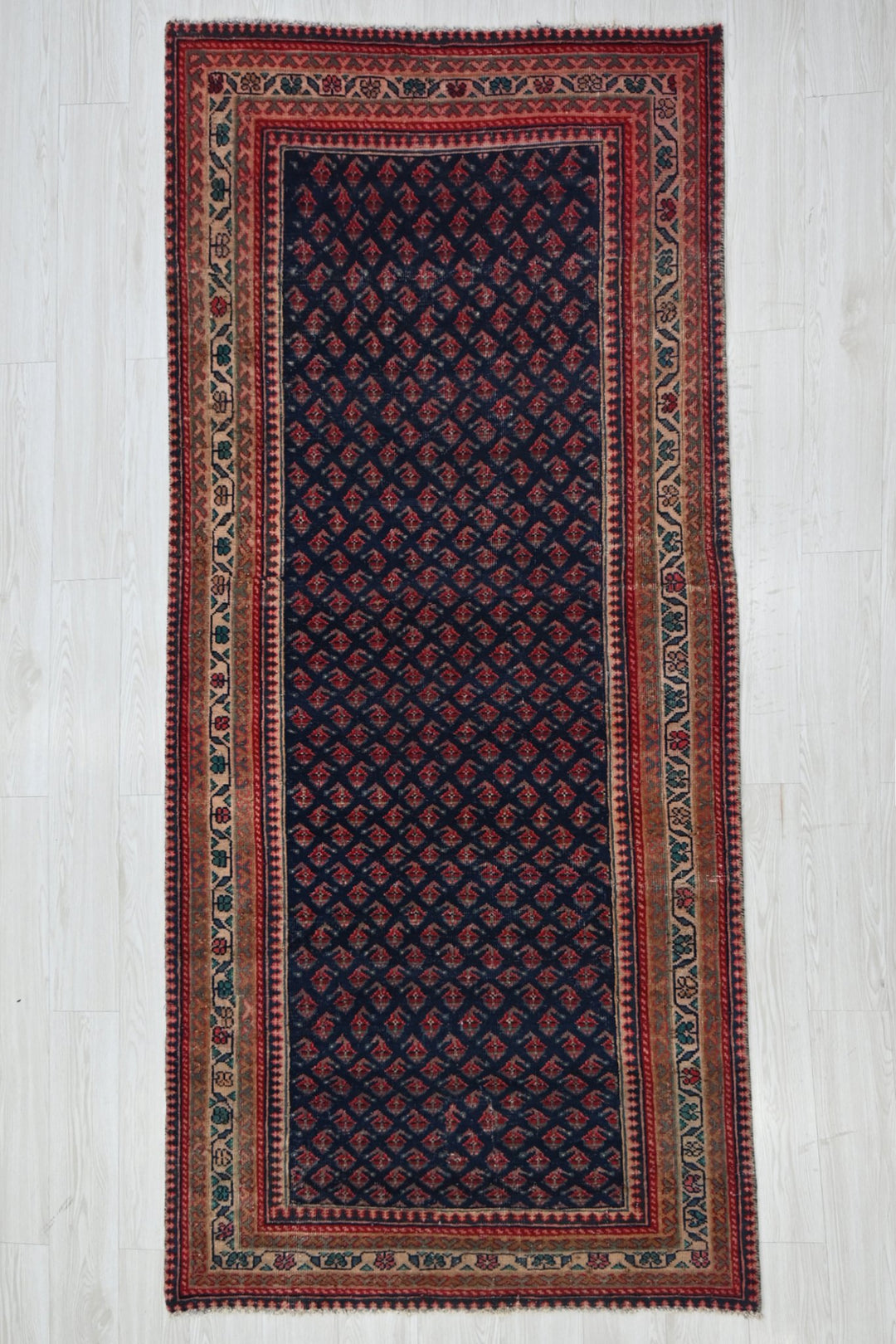 blue Medium rug 3' 8" x 8' 4"