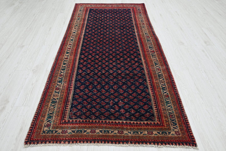 blue Medium rug 3' 8" x 8' 4"