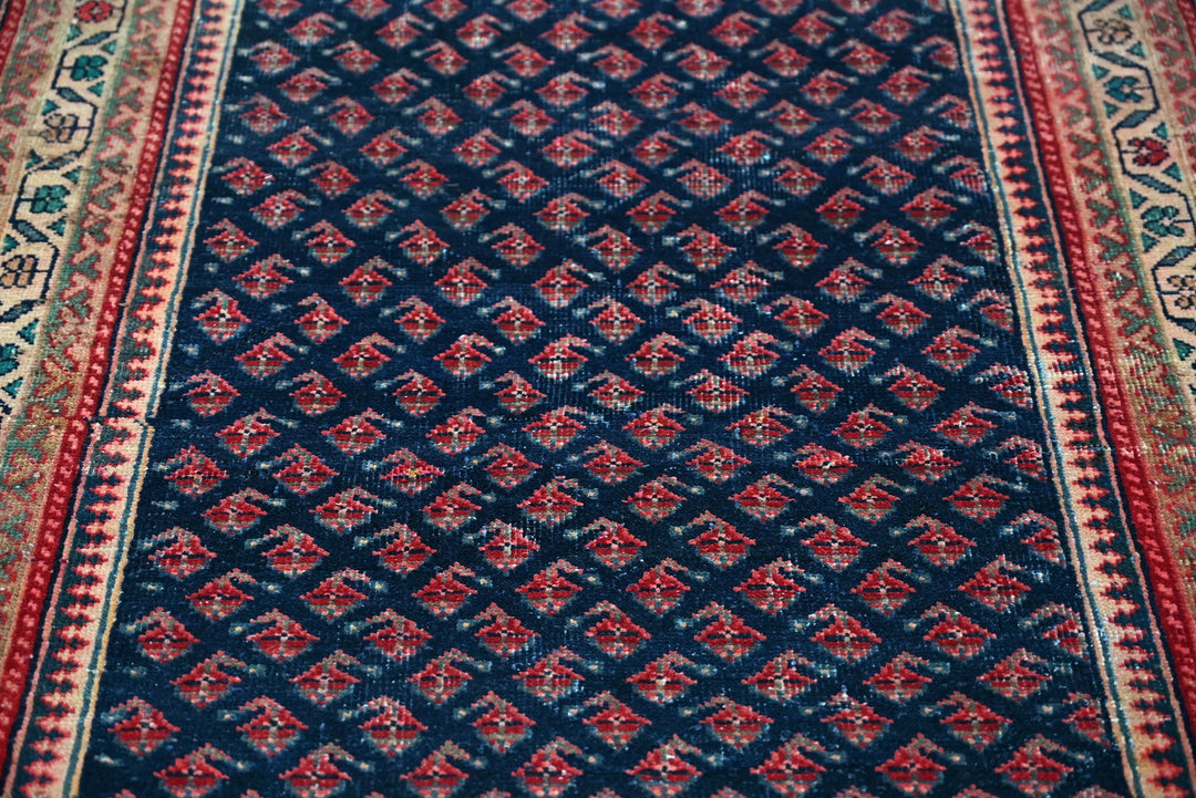 blue Medium rug 3' 8" x 8' 4"