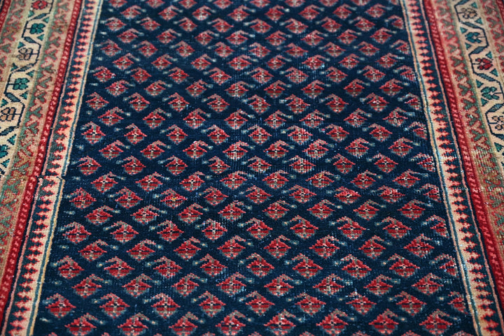 blue Medium rug 3' 8" x 8' 4"