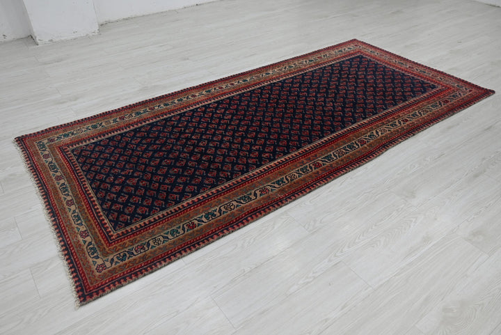 blue Medium rug 3' 8" x 8' 4"