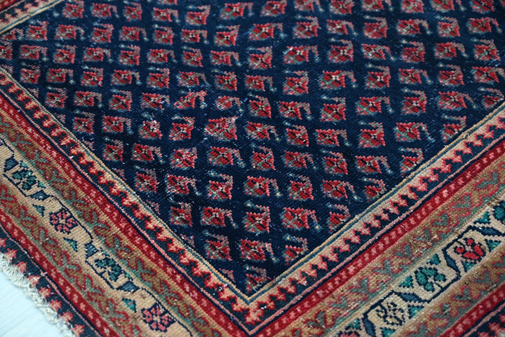 blue Medium rug 3' 8" x 8' 4"