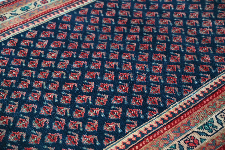 blue Medium rug 3' 8" x 8' 4"