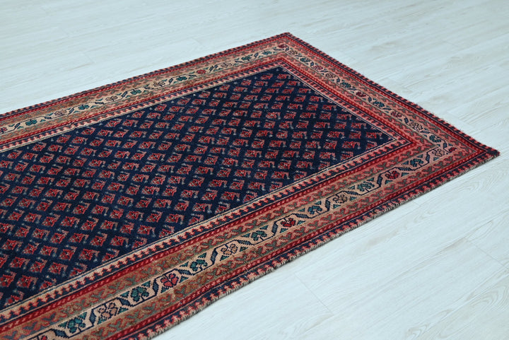 blue Medium rug 3' 8" x 8' 4"